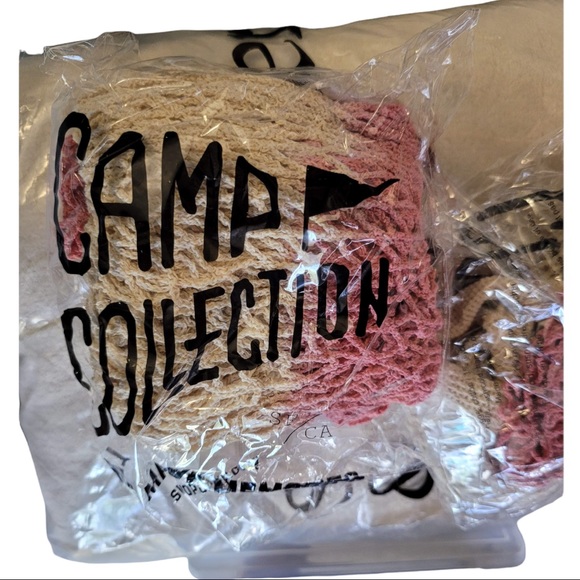 FFF Pink Ombre Dip Dyed Reusable Market Grocery Tote Bag - Picture 8 of 8